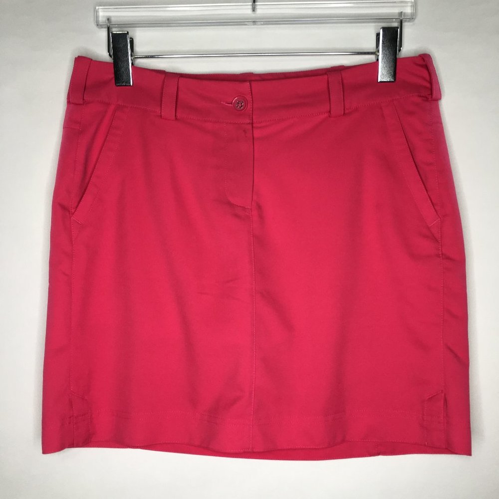 Nike Golf Tour Performance Skirt Dri-FIT Skort Pink Size 8